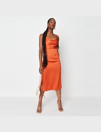 Missguided Satin Slip Dress