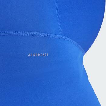 adidas Training Essentials 7/8 Leggings (maternity) in Blue