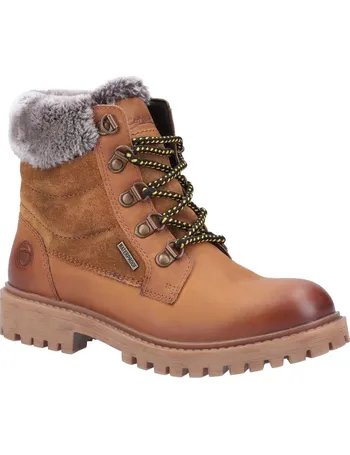 women's fleece lined ankle boots