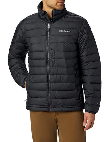 men columbia puffer jacket