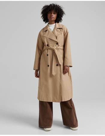 bershka trench coat