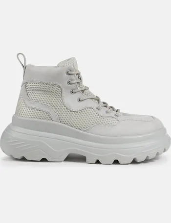 Missguided double sole hiking hotsell sneaker boot