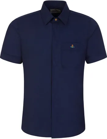 Vivienne westwood orb hot sale short sleeve shirt