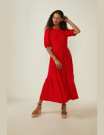 oasis red dress