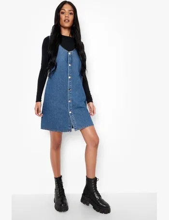 denim pinafore dress debenhams