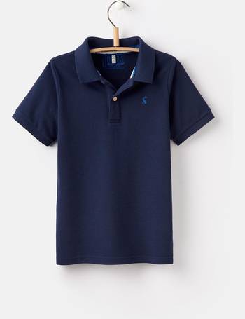 SALE/REDUCED BNWT Joules Boys Somerby T-Shirt Polo Shirt Whitby Bright Blue