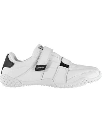 Lonsdale Mens Fulham Trainers Sports Padded Ankle Collar Leather 