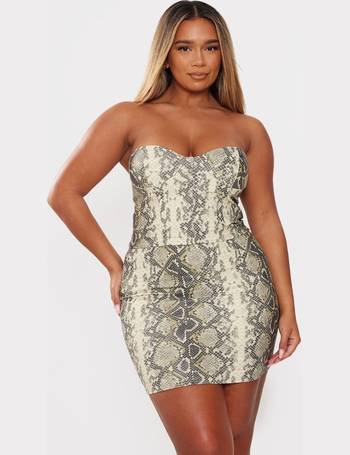 Shop PrettyLittleThing Snake Print Tops up to 80% Off