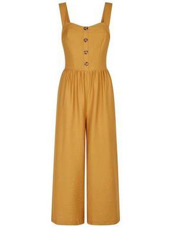 Vero Moda Tall Green Sleeveless Culotte Jumpsuit