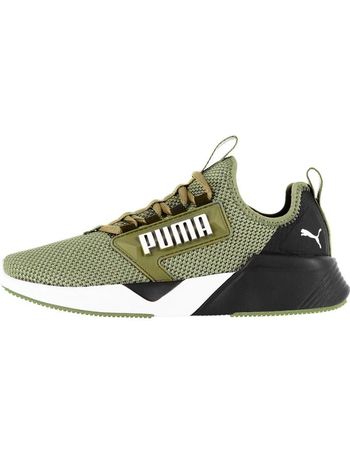 puma retaliate mens trainers khaki