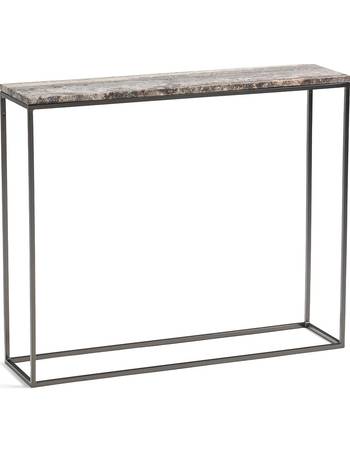 Mahaut marble deals console table