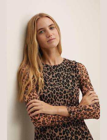 Animal print dress outlet oasis