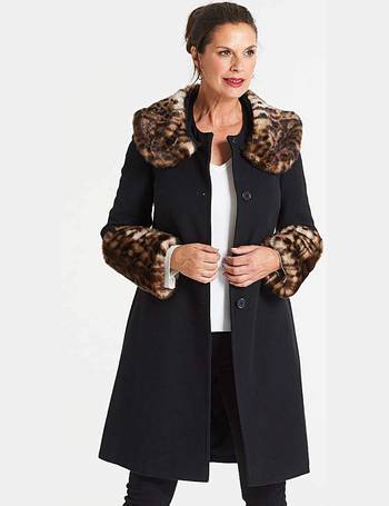 Helene berman hot sale leopard coat