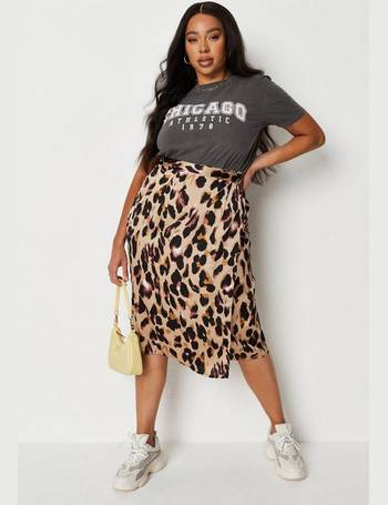 Missguided leopard 2024 print skirt