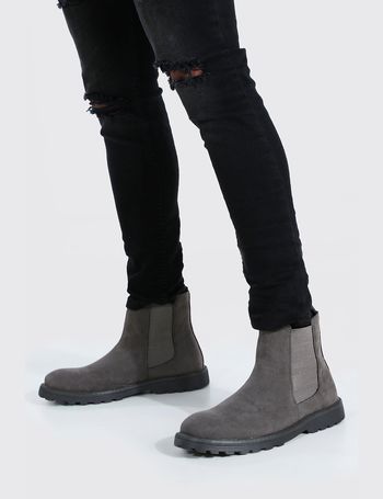 Boohooman chelsea outlet boots