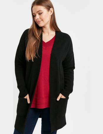 evans black cardigan