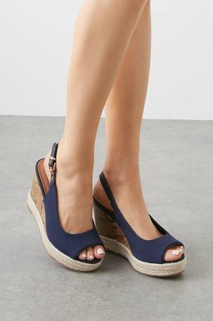 Shop Wallis Navy Sandals for Women up to 70 Off DealDoodle