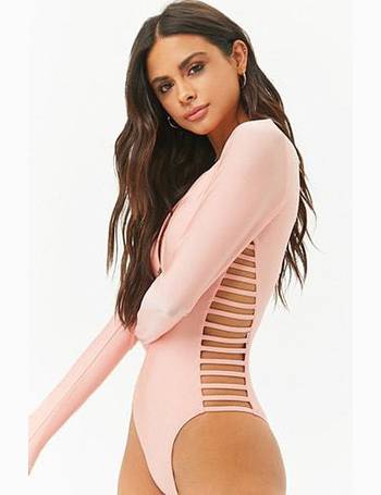 Shop Forever 21 Women's High Neck Swimsuits up to 50% Off