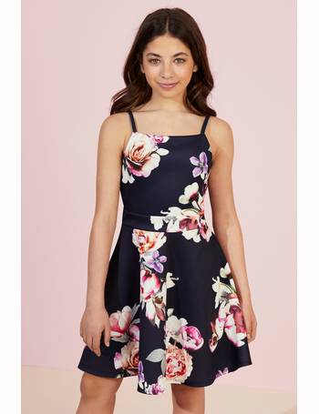 Lipsy girl clearance floral scuba dress