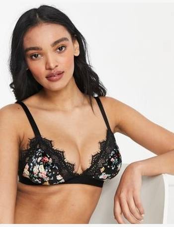 ASOS DESIGN Fuller Bust padded plunge t-shirt bra with underwire