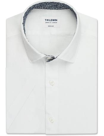 Tm lewin short on sale sleeve