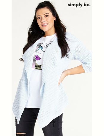 Simply be outlet waterfall cardigan