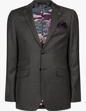 ted baker bevlee birdseye wool suit