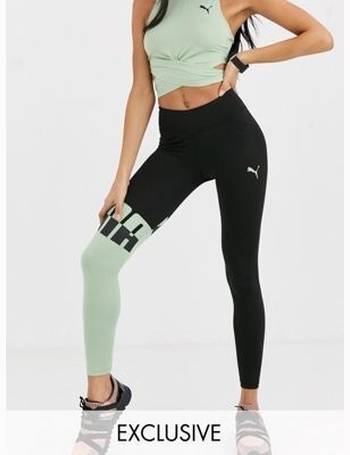 Puma Run All Over Print Brushed Ultraform Highwaist leggings Womens