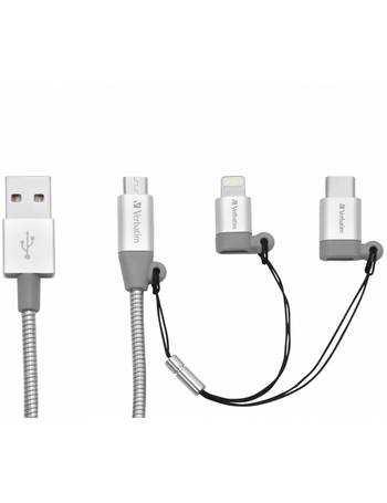 Verbatim's 3-in-1 Sync & Charge Cable from Robert Dyas