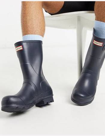 barbour short wellies mens