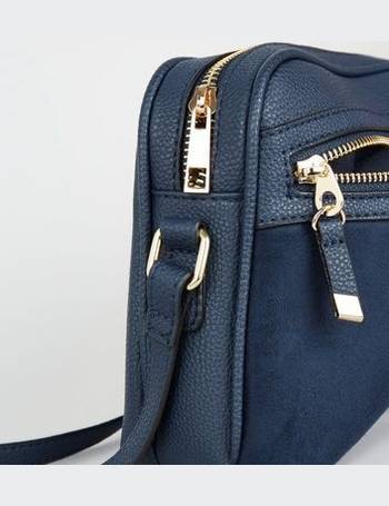 new look navy bag