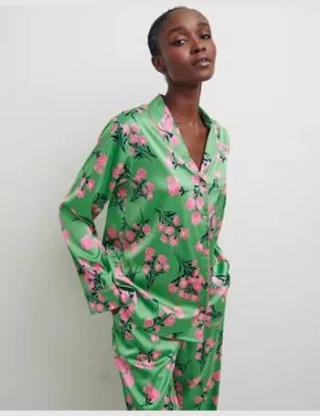 Floral Satin Pyjama Robe
