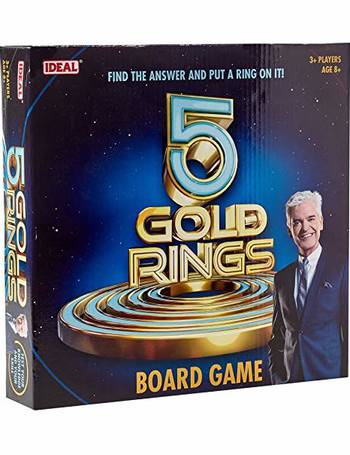 Five Gold Rings Board Game from Ideal 