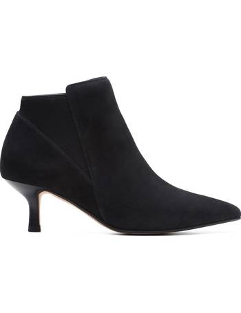 Clarks kitten heel discount boots