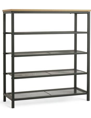 Buy Habitat Loft Living 5 Shelf Shoe Storage Rack - Black