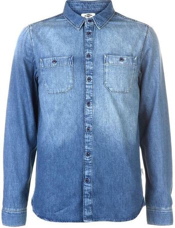 lee cooper denim shirts