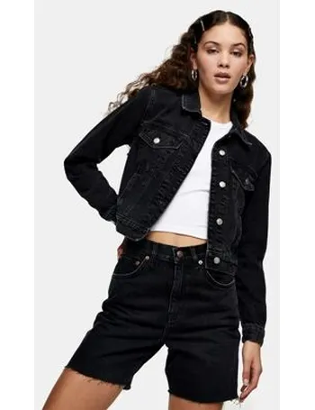 black jean jacket topshop