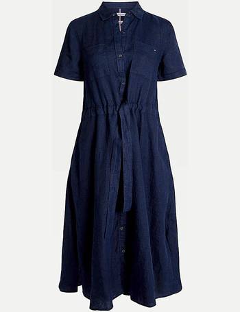 Tommy hilfiger store linen dress