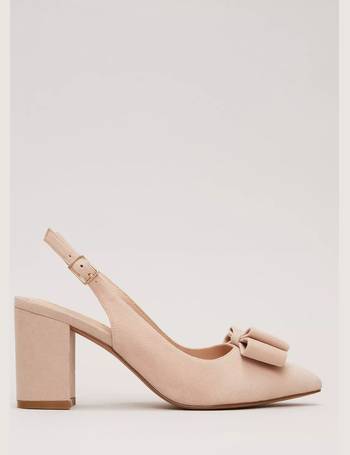 Satin Twist Peeptoe Shoe