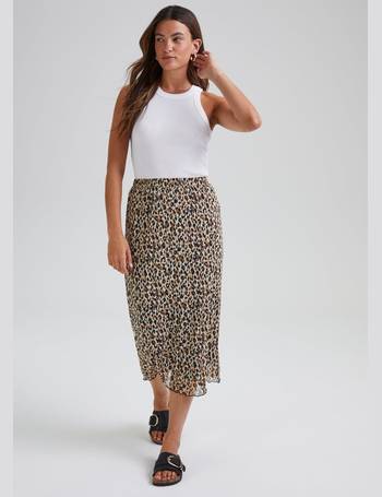 Animal print skirt matalan sale