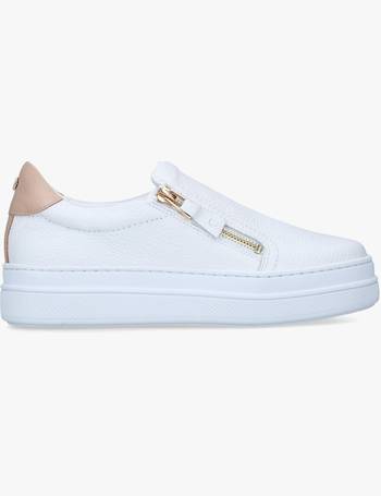 carvela jagger trainers white