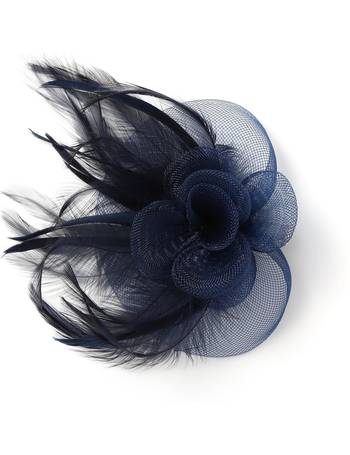 navy blue fascinator debenhams