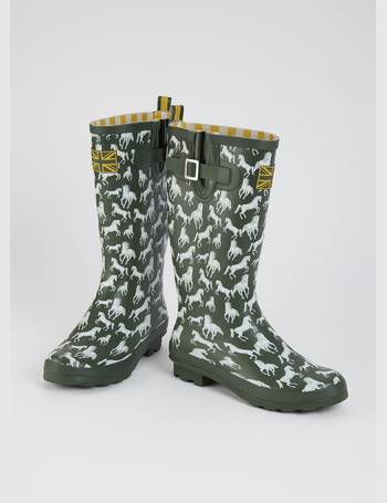 tu leopard print wellies