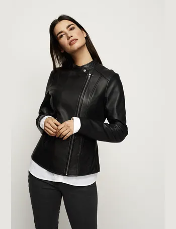 long tall sally leather biker jacket