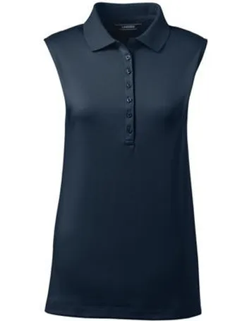 lands end sleeveless polo