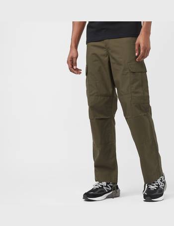 Shop Carhartt WIP Men's Green Cargo Trousers