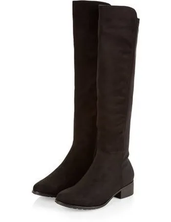 new look slim leg boots