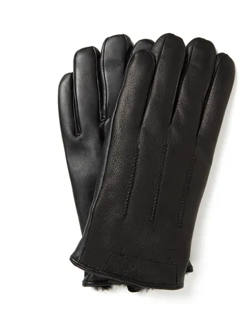 dune mens leather gloves