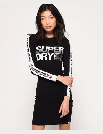 superdry aria bodycon dress