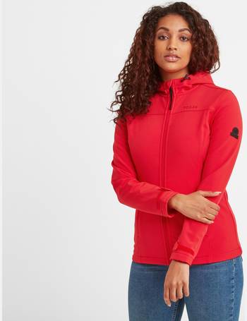 keld womens softshell long jacket